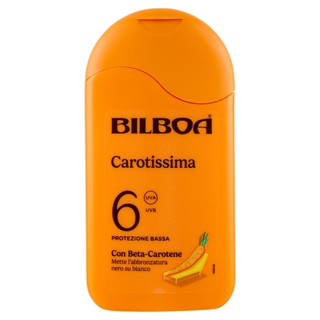 Bilboa Carotissima 6 Protezione Bassa con Beta-Carotene 200 ml